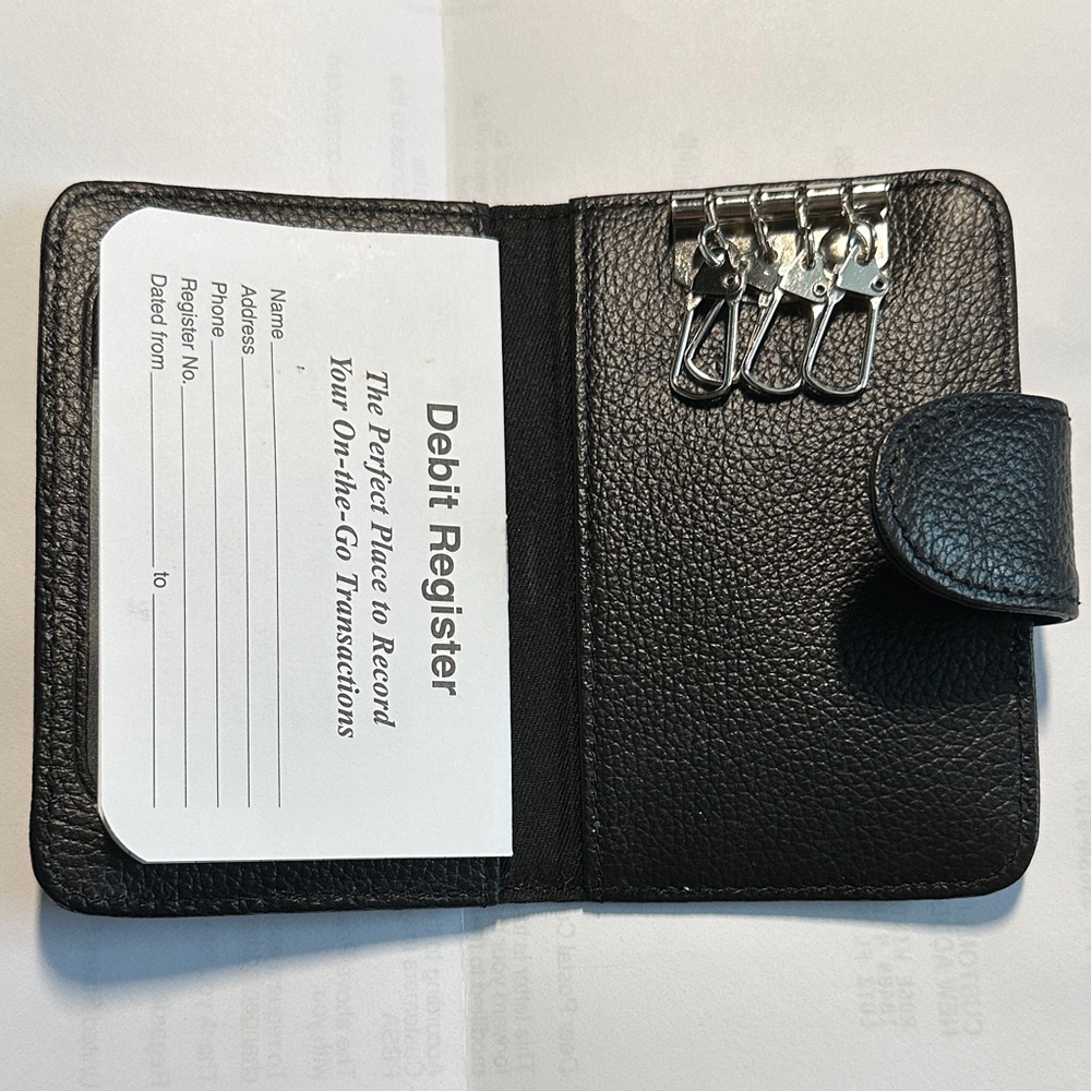 Black Key Wallet Case - Picture 3 of 4